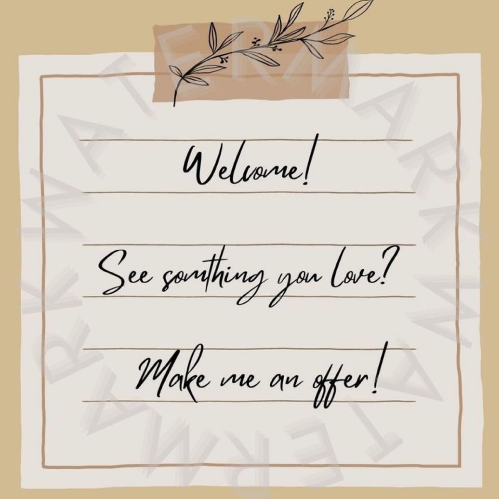 Accepting most REASONABLE offers! :)